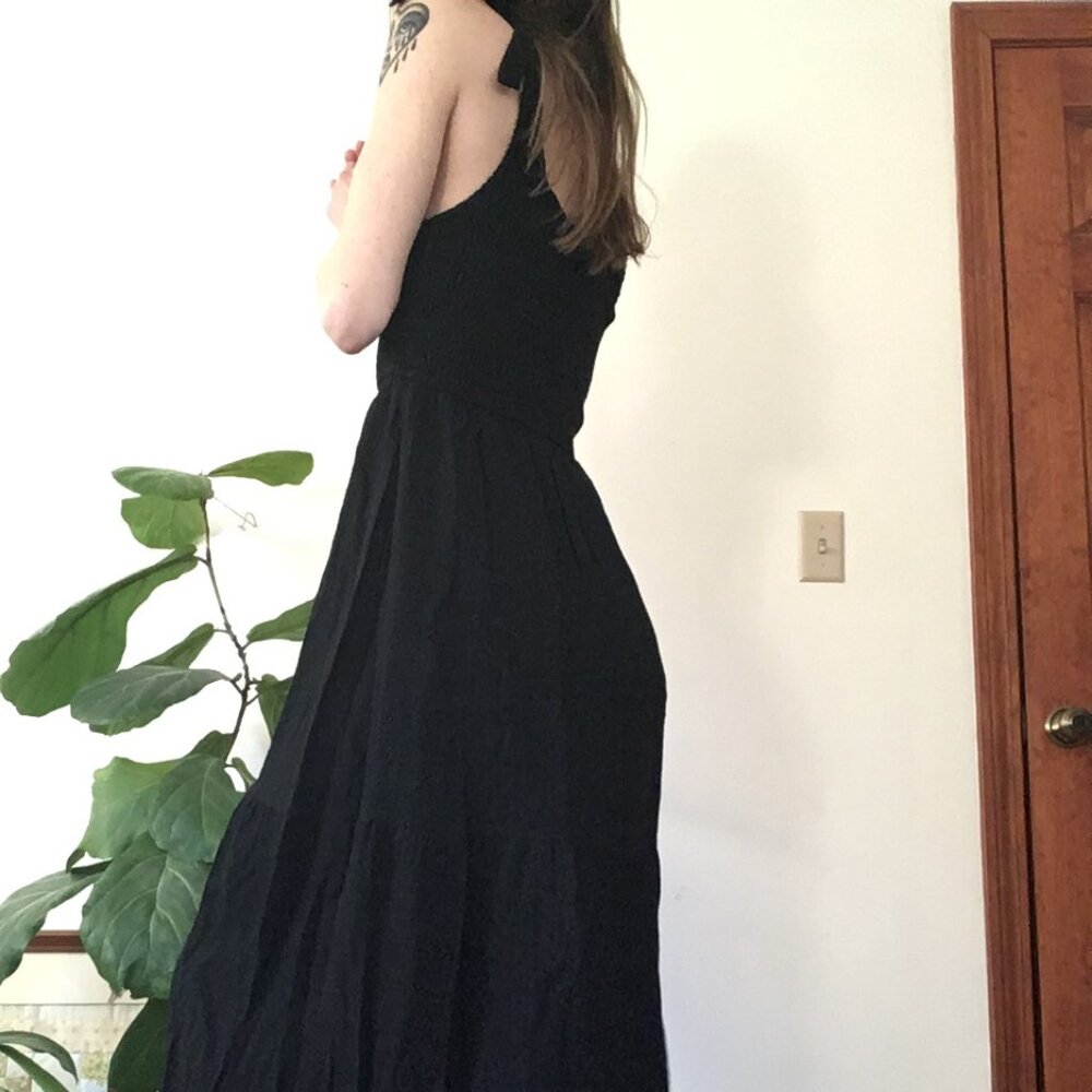 Linen Midi Dress - Picture 4 of 13